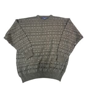 American Portrait 2xl Green/Brown Long Sleeve Pullover Sweater